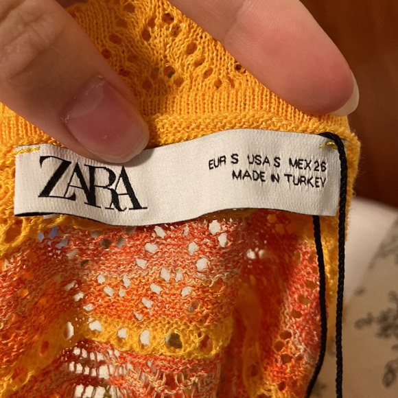 Zara colorful top/button up - Picture 2 of 3